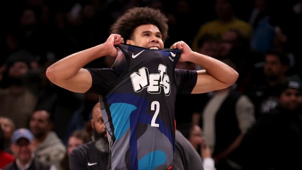 Brooklyn Nets forward Cameron Johnson